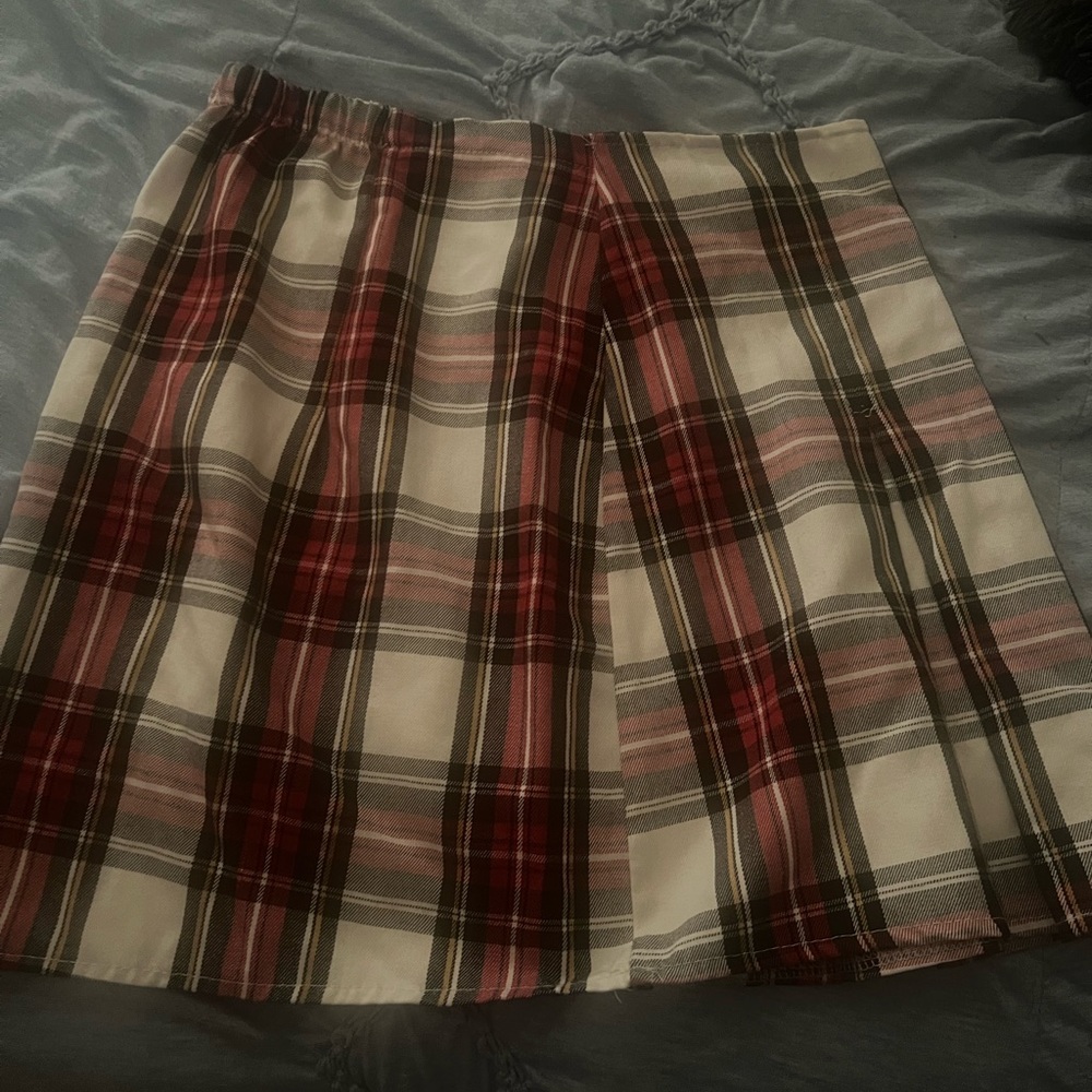Plaid skirt